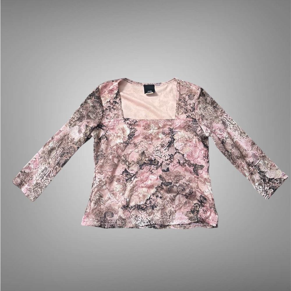 JTB Elegant Pink and Black Women's Top